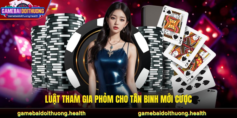 Luật tham gia phỏm cho tân binh mới cược